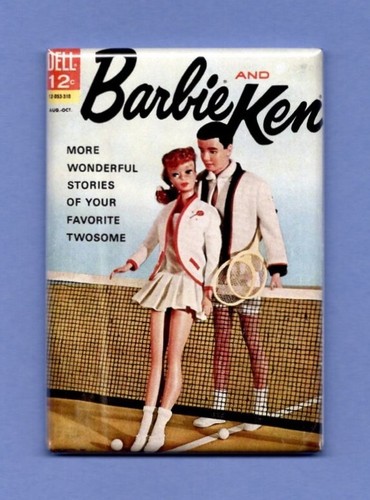 Copertina fumetto barbie ken - e,
