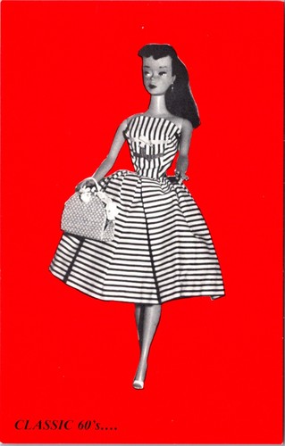 Cartolina barbie doll - cartolina,