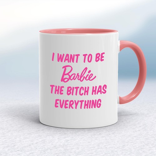 Tazza barbie voglio - tazza,