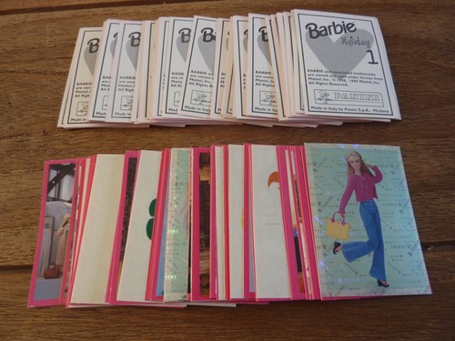 Panini barbie holiday stickers - barbie,